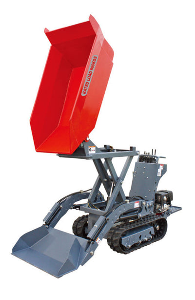 New Elevating Mini Tracked Dumper Available